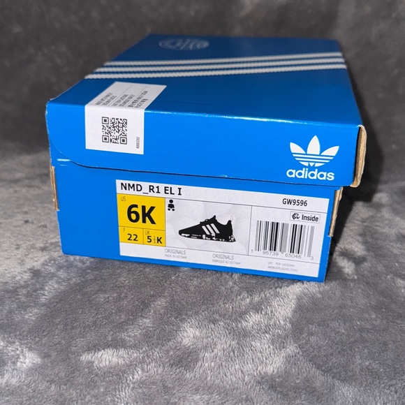 adidas Originals NMD R1 Casual Sneakers Toddler - Size 6 (color splash) - Picture 8 of 10